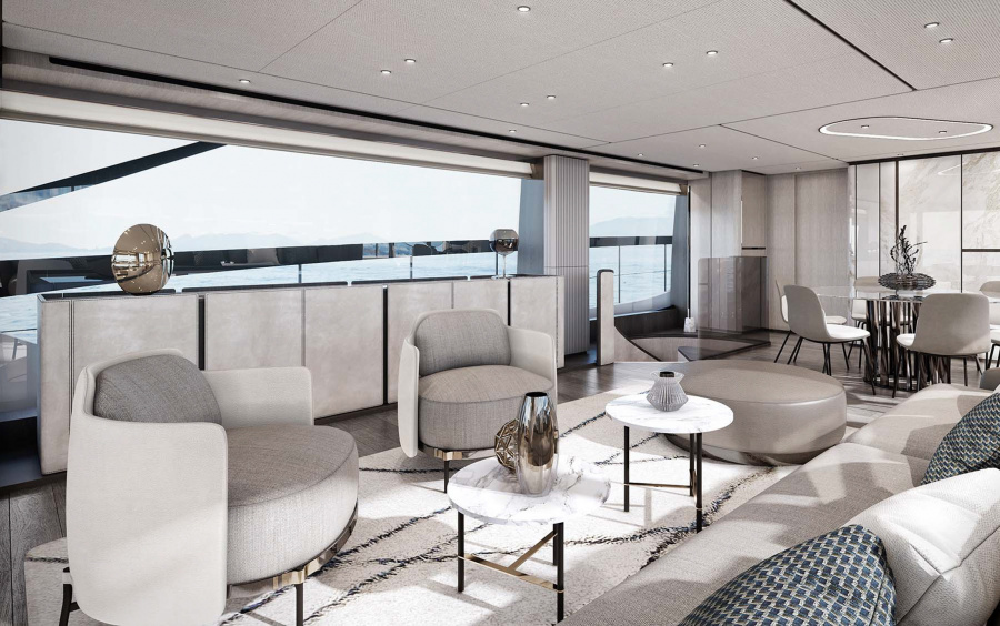 Ferretti Yachts 860 фото 2.19