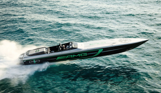 Cigarette Marauder AMG GT S - 2018