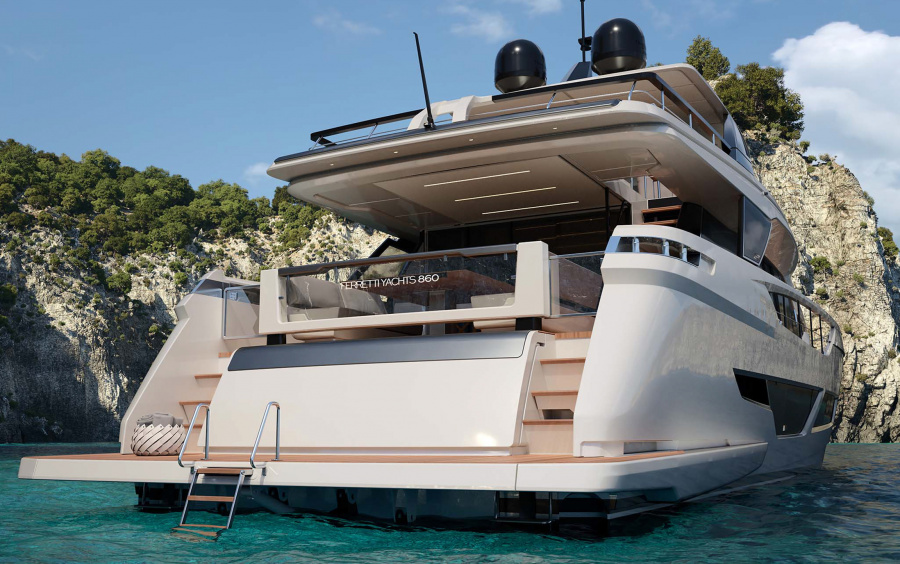 Ferretti Yachts 860 фото 1.12