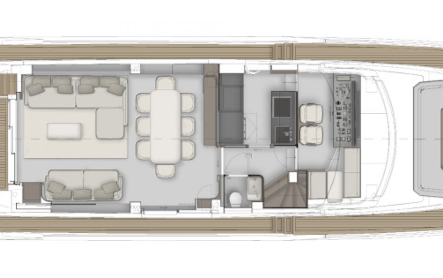 Ferretti Yachts 800 фото 3.3