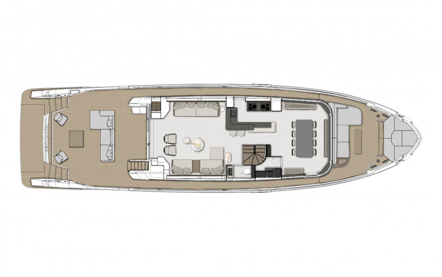 Ferretti Yachts INFYNITO 90 New фото 3.2
