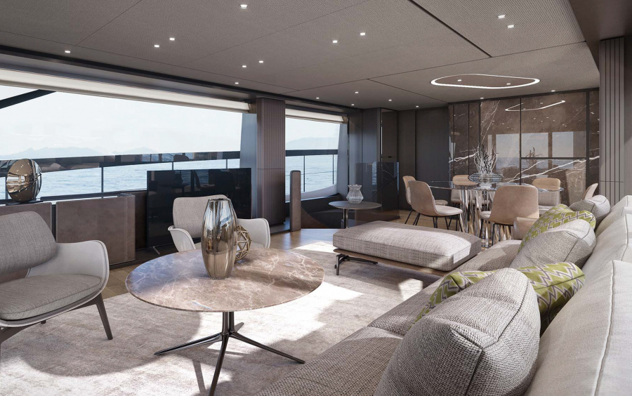Ferretti Yachts 860 фото 2.1