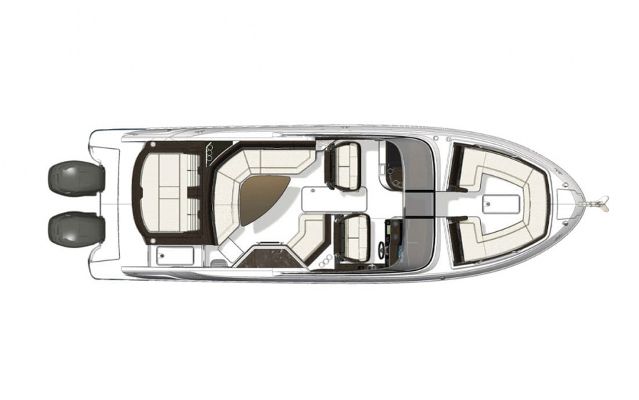 Sea Ray  SLX 310 OB (Outboard) фото 3.1