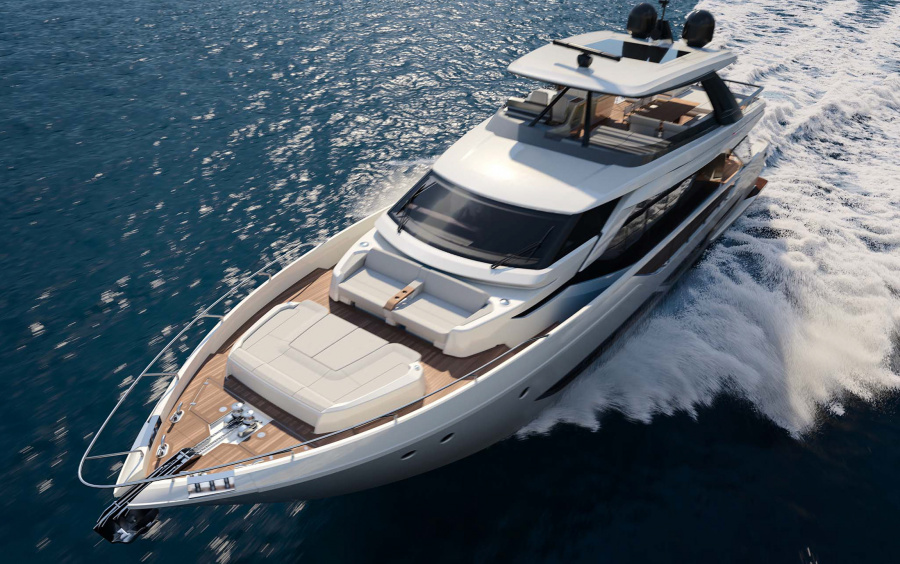 Ferretti Yachts 860 фото 1.1