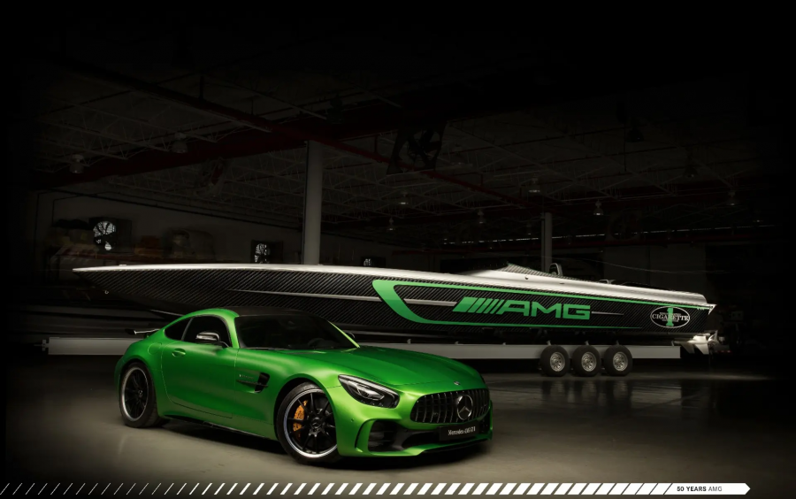 Cigarette Marauder AMG GT S - 2018 фото 1.1