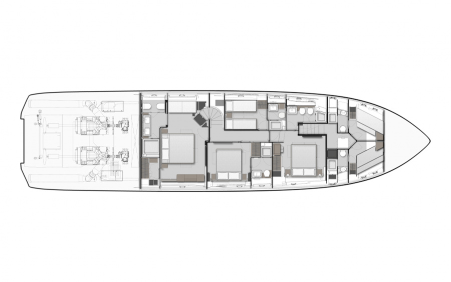 Ferretti Yachts 860 фото 3.4